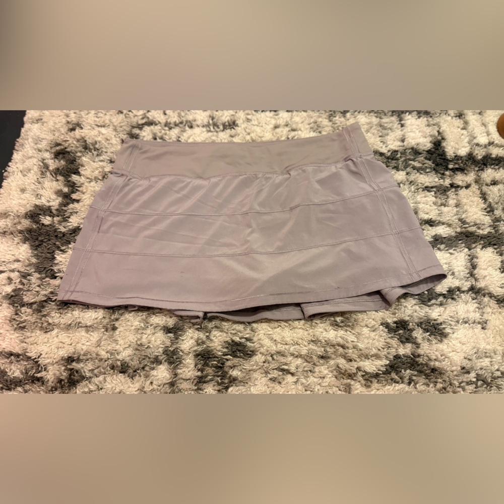 Lululemon Athletica Pace Rival Gray Skirt